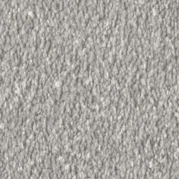 Vorwerk Alba 55A3 hellgrau – Draufsicht Velours Teppichboden 4 m breit